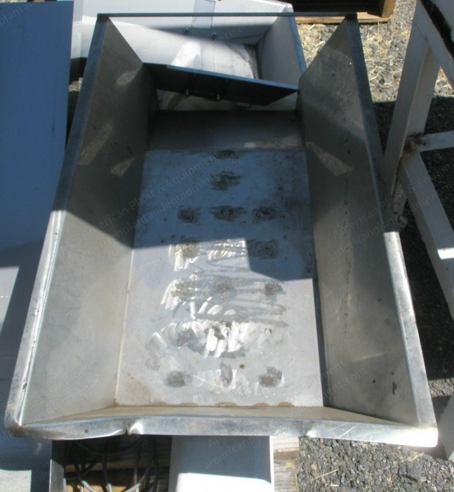 Vibratory Feeder, 12x21 in, Stainless Steel, Electromagnetic Drive
