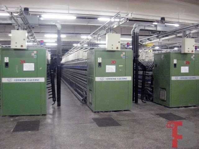 Gaudino, Savio, FP99 260LA, Orion I, 1999 to 2002, Link Spinning and Winding Line, 720 Spindles, 26 Heads