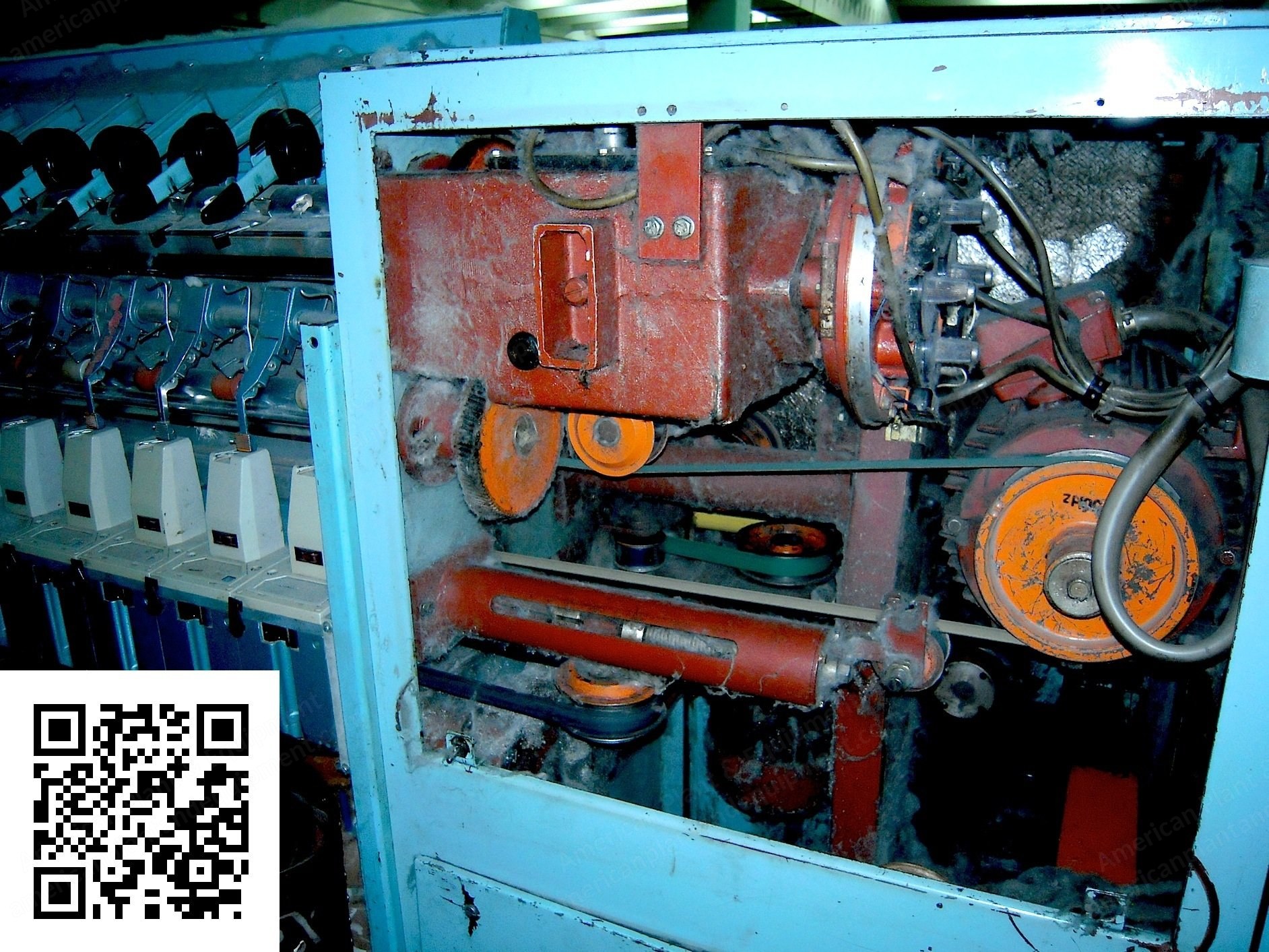 BD200, RN, Open End Spinning Machine, 200 Spin Heads, OK40 and 54mm Rotor Diameter