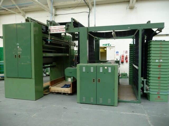 Lafer, SSM H2000 & SST H2000, 1987, Scarf and Blanket Cutting Line, 2000mm Working Width