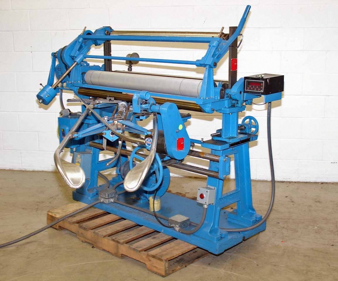 Utica, Bias Sewing System, with Lever Brothers Cutting System, Rebuilt