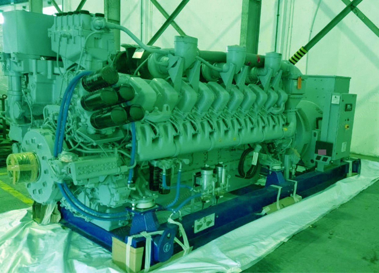 MTU, 20V4000DS2750, 2017, 2650 kVA, 50Hz, 1500 RPM, Open Type Diesel Generating Set