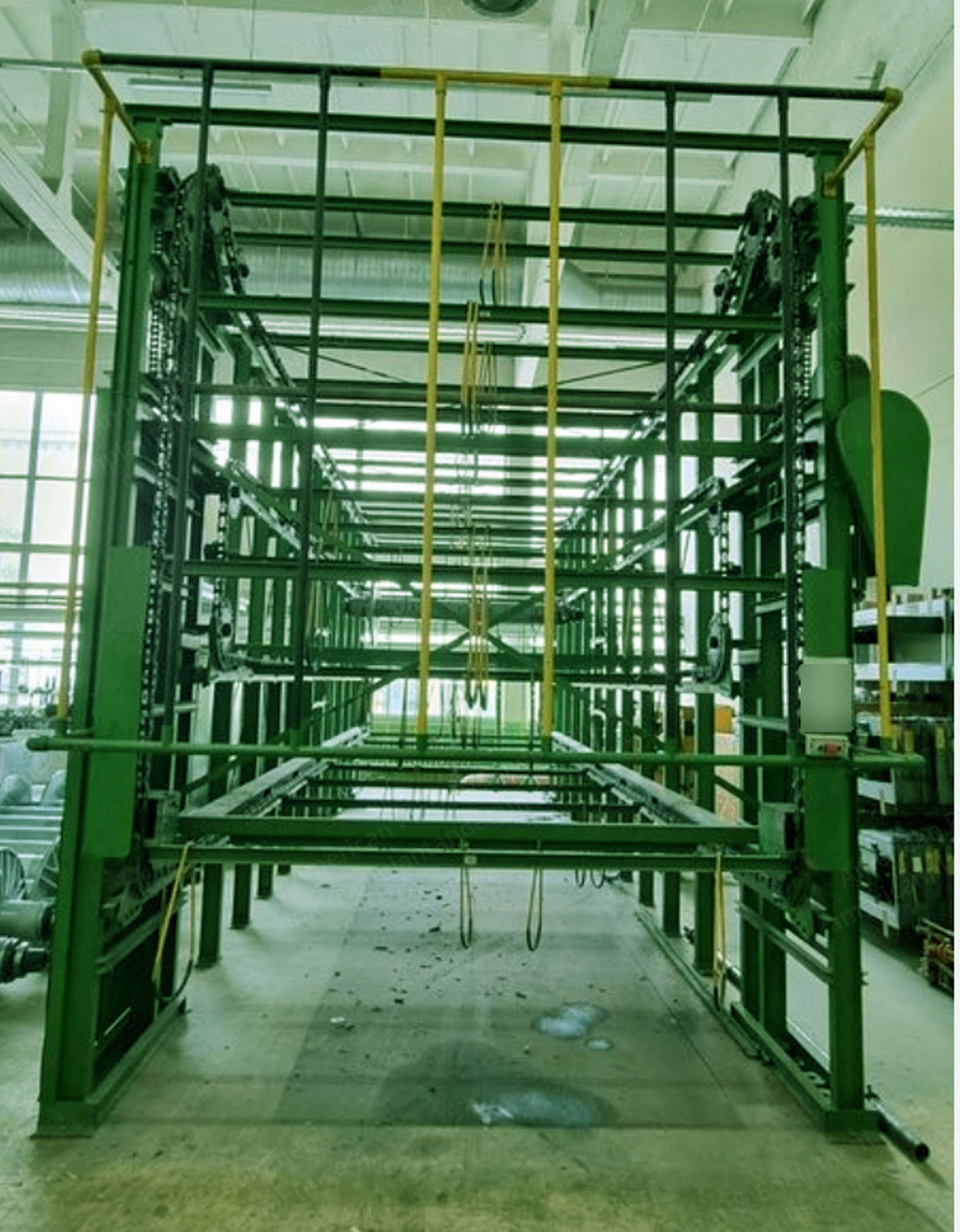 Paternoster Beam Storage, 2500mm Width, 800mm Flange Diameter, 40 Beam Capacity