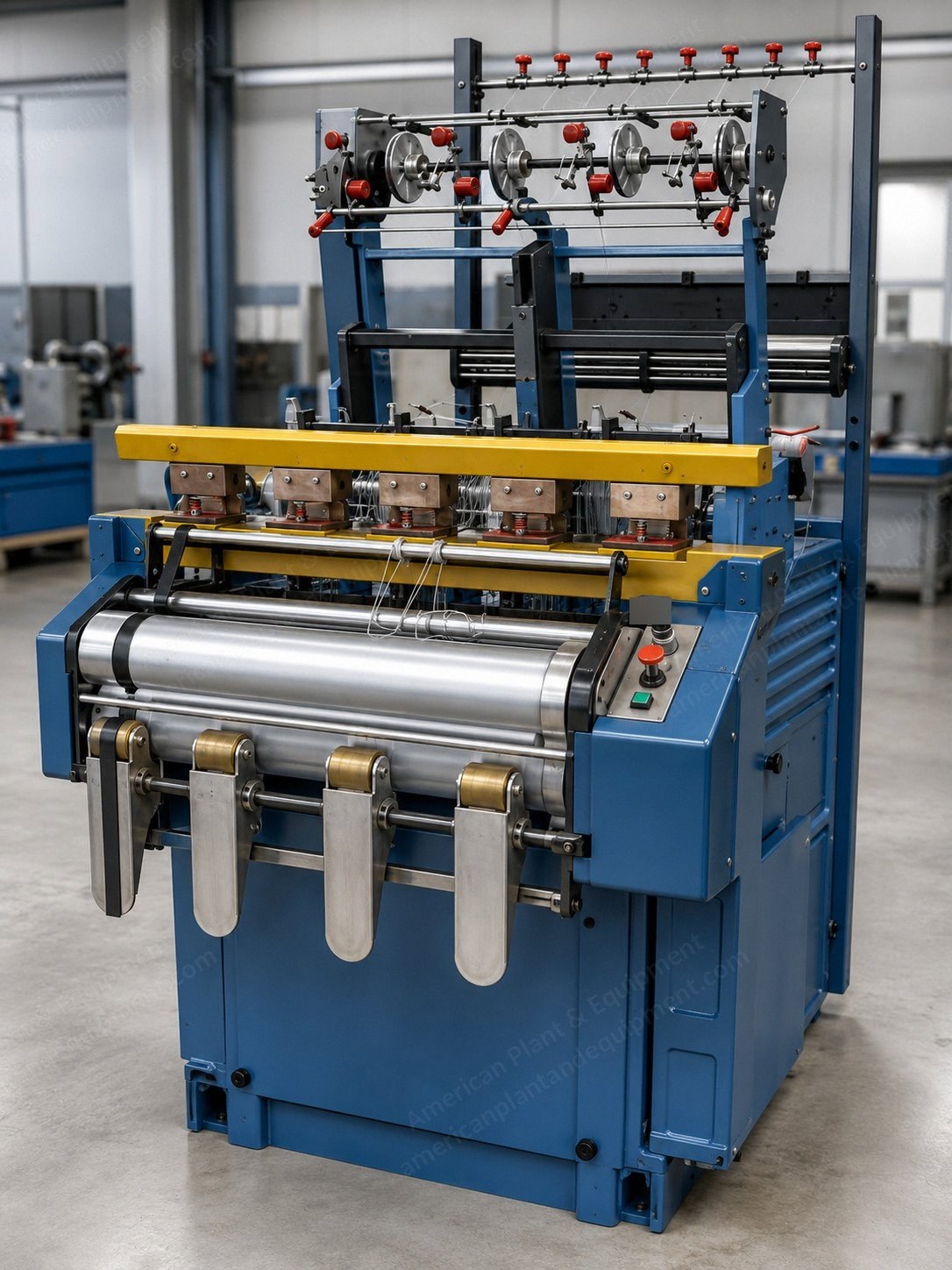 NovaStar,  Shuttle Loom for Narrow Fabric, Width 80mm, 4 Weaving Tapes, 12 Heald Frames
