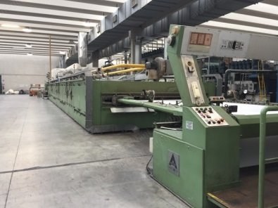 Babcock, Flat Stenter Machine, 1990, 3000mm, 8 Chambers, Gas-Fired