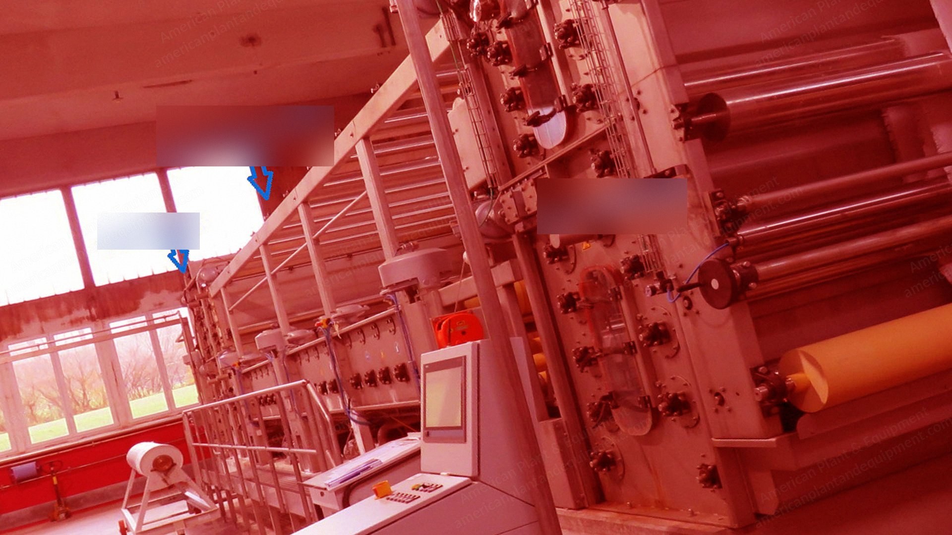 Menzel, Mercerizing and Washing Machine, 2018, 3200mm Working Width, 4 Washing Compartments