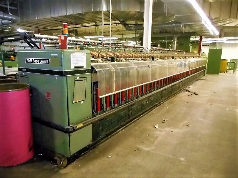 Platt Saco Lowell, Rovematic, 1982, 96 Positions, 14x7" Package, Suessen Drafting
