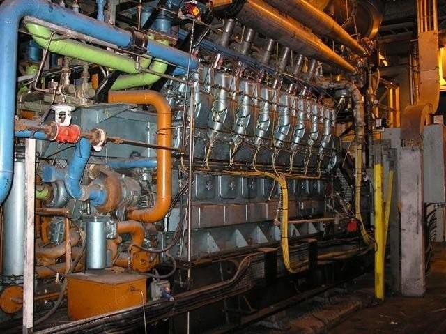 Ruston, Baylor, 2000, 2.5MW, 4160V, 60Hz, V16 Engine