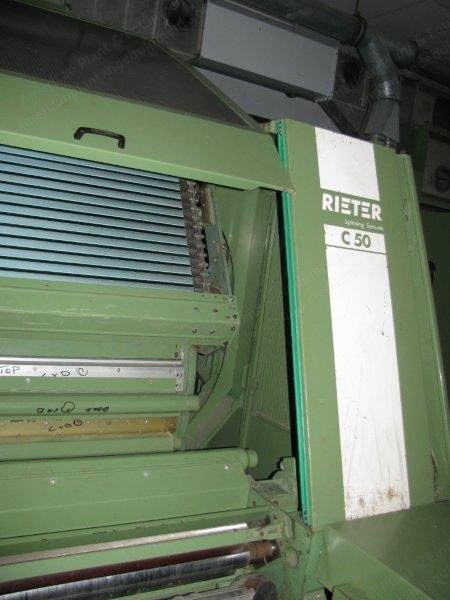 Rieter, C50 & C51, 1995 to 2002, 24 inch Can Size, Aerofeed A7/U Chute, Autolevelers