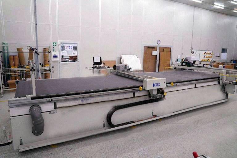Bullmer, CNC, 2012, 2000x1400mm Work Area, Single-Layer Cutter