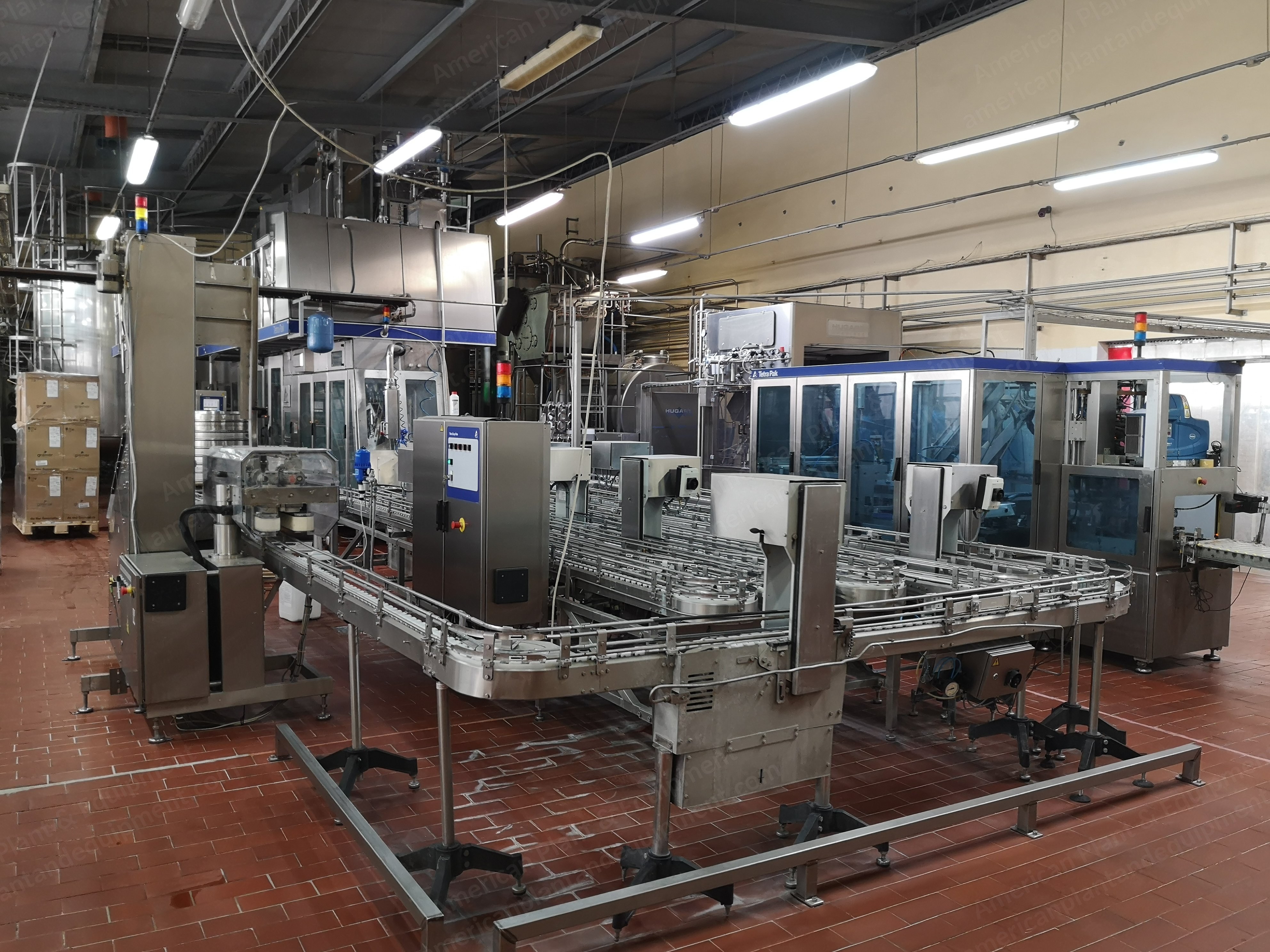 Tetra Pak, A3 Flex C/1000SQ, 2005, 1000ml Format, 10742 Working Hours, Complete Filling Line