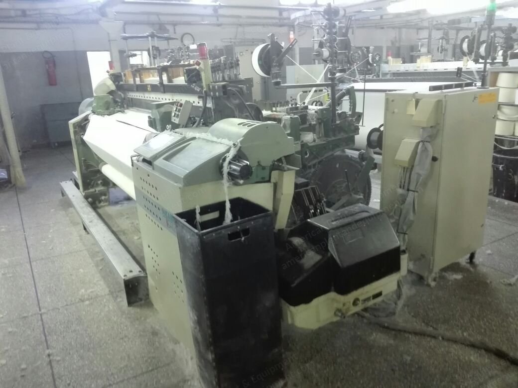 Picanol, Gamma 6-R, 1999, Rapier Looms, 2200mm, 6 Colors, Staubli 2670 Dobby