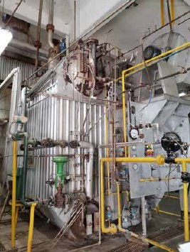 Cerrey, 10-2VP, 1980, Water Tube Boiler, 30,000 lbs Capacity, 25 HP Motor