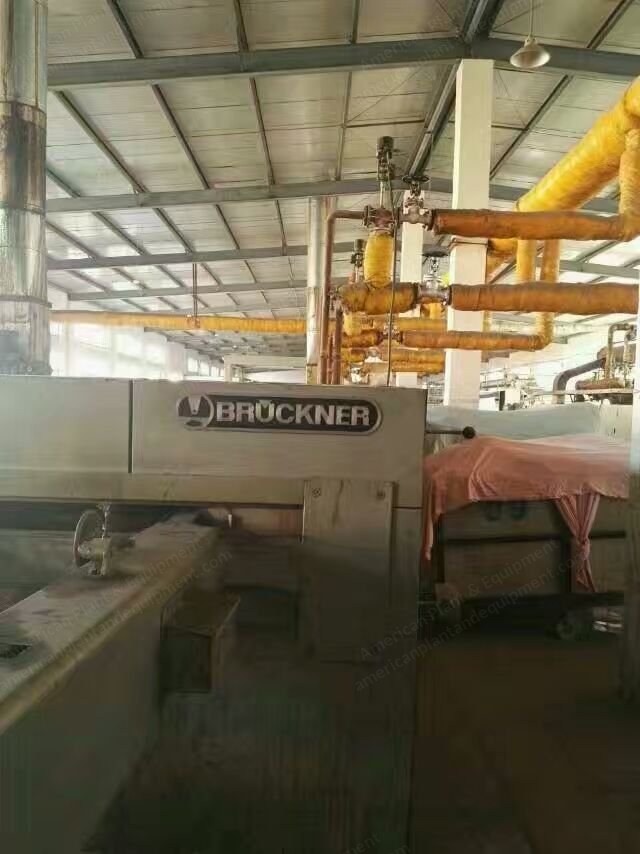 Bruckner, 1996, 2200mm Width, 6 Chambers, Oil Heated, Pin and Clip