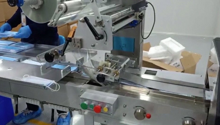 NovaStar, PD100, Mask Packing Machine, Max Film Width 440mm, 30 to 110 packs/min, 220V