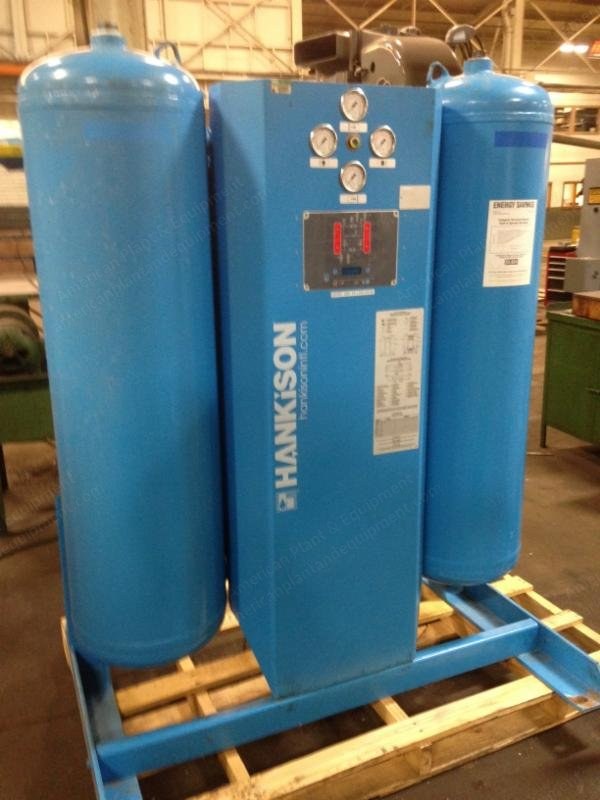 Hankinson, HHS-450, 2006, Regenerative Desiccant Air Dryer, 460 SCFM, 60x40x72 Inches