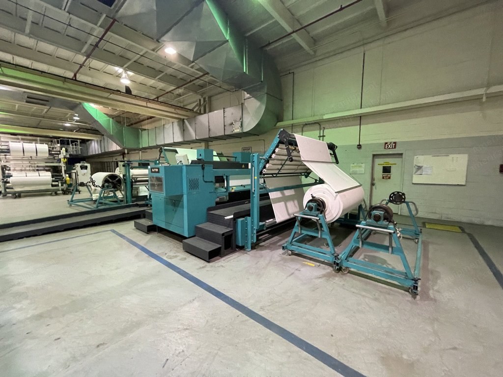 Karl Mayer, RD 6/3-15, 2003 to 2004, Warp Knitting Machine and Direct Warper, 77 inch Working Width, E 22 Gauge