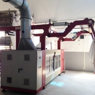 Sizing, Warping, Rewinding, Dyeing, and Mercerizing Plant
