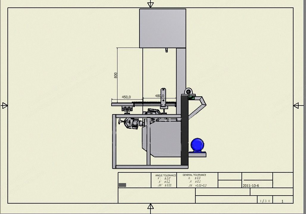 NovaStar, FN449, Foam Angle Cutting Machine, 45 to 90 Degree Cutting Angle, 1000x1500mm Outside Table