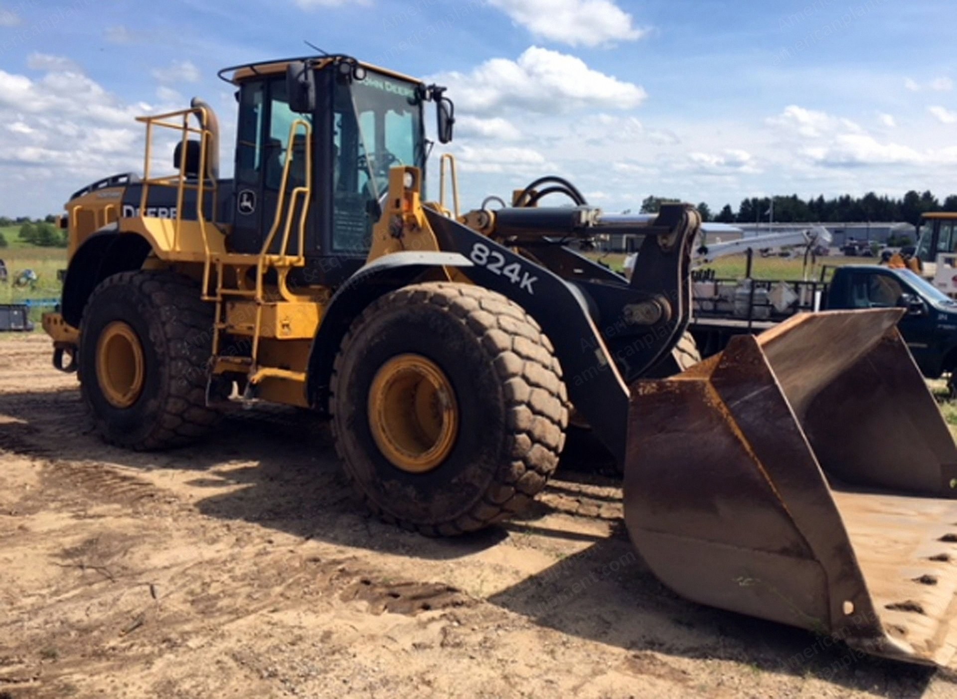 Deere, 824K, 2010, Wheel Loader, 7510 Hours, 6 Yd. GP Bucket