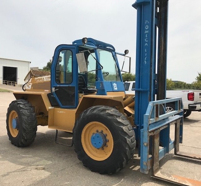 Omega, 4415T-12MS, 2007, 12000 lbs Capacity, 4x4, Crab Steer, 15 ft Lift
