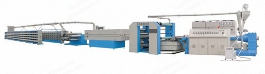 NovaStar, SY111, High Speed PP/PE Flat Yarn Extruder, 490kg/h Capacity, 120mm Screw Diameter, 1500mm Die Lip Width
