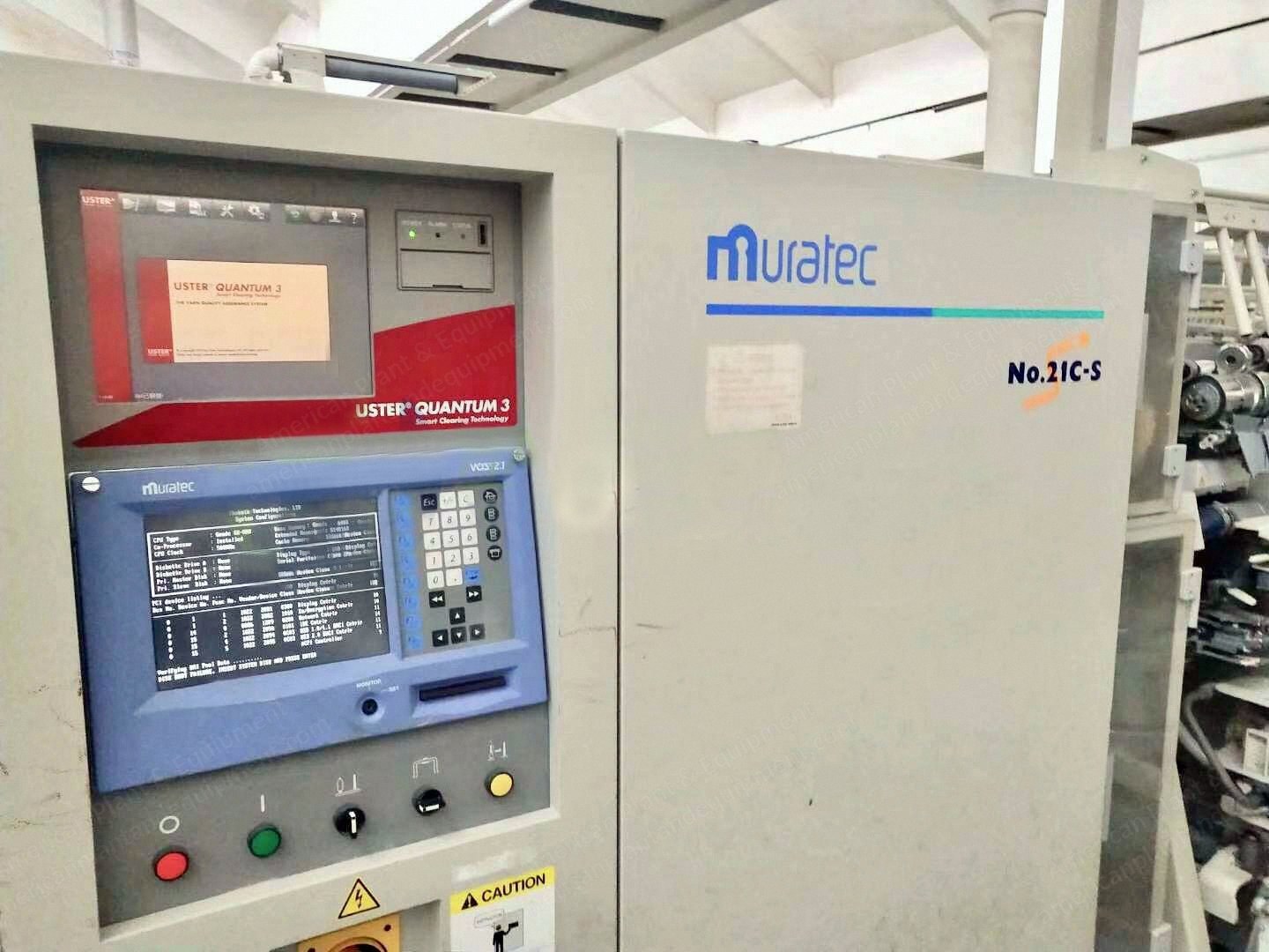 Murata, 21C, 2007 to 2011, 60 Spindles, Magazine Type, Uster Quantum Yarn Cleaner