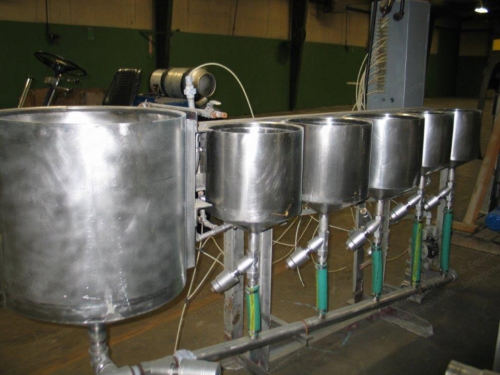 G.A. Braun, 600NTDPV-SB, 1995, 600 lb Capacity, 2 Pockets, 60" x 66" Cylinder