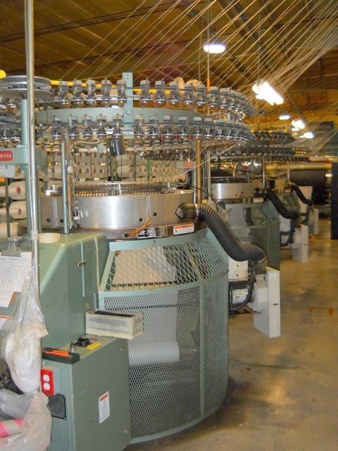 Vanguard Supreme, 4SJ4/C, 30" Diameter, 28 Cut, 120 Feeds, Single Knit Circular Knitting Machine