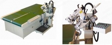 NovaStar, MB179, Automatic Flipping Tape Edge Machine, Singer 300U Sewing Head, 1900x3950x870mm Table
