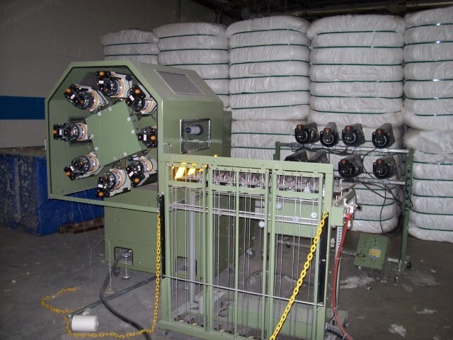 Suzuki, NAS 130 - S, 1998, Single End Sample Warper, 8 Head Rotarian Feeder, 8 Head Stationary Feeder