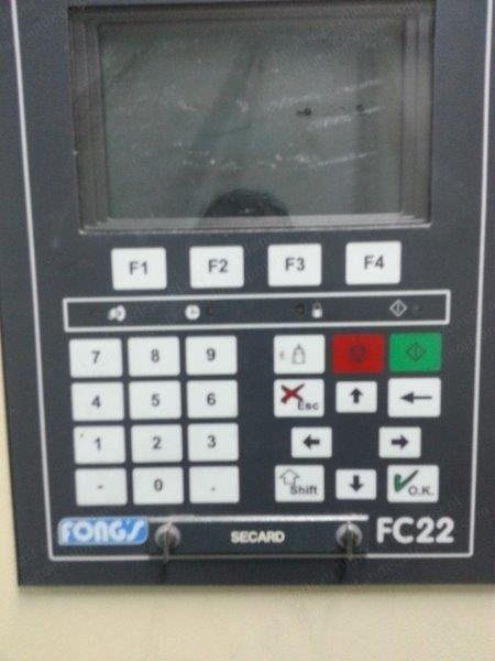 Fongs Dyeing Machine, 1998, 600 kg Capacity, Fongs FC 22 PLC