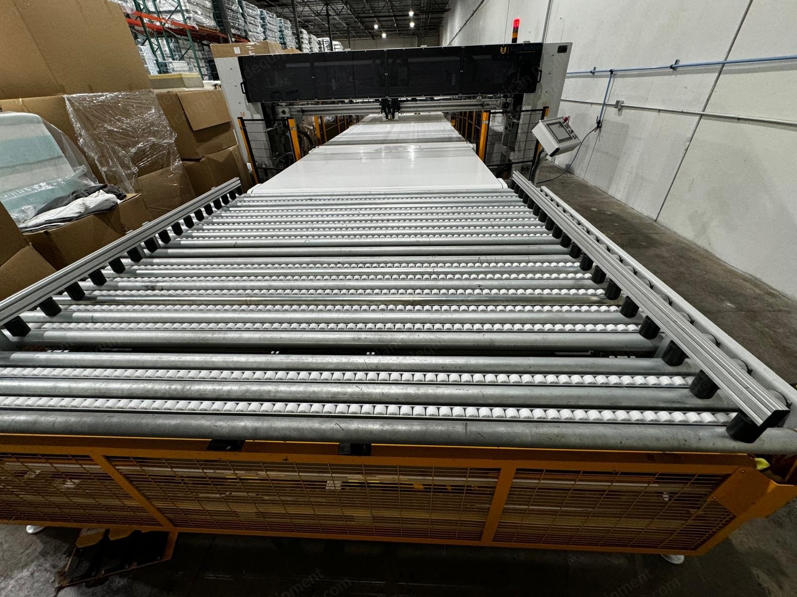 Electrotek, ELTK-ALGNR-R, 2022, Automatic Material Aligning and Centralizing Conveyor, 90 Inch Working Width, 2 kW