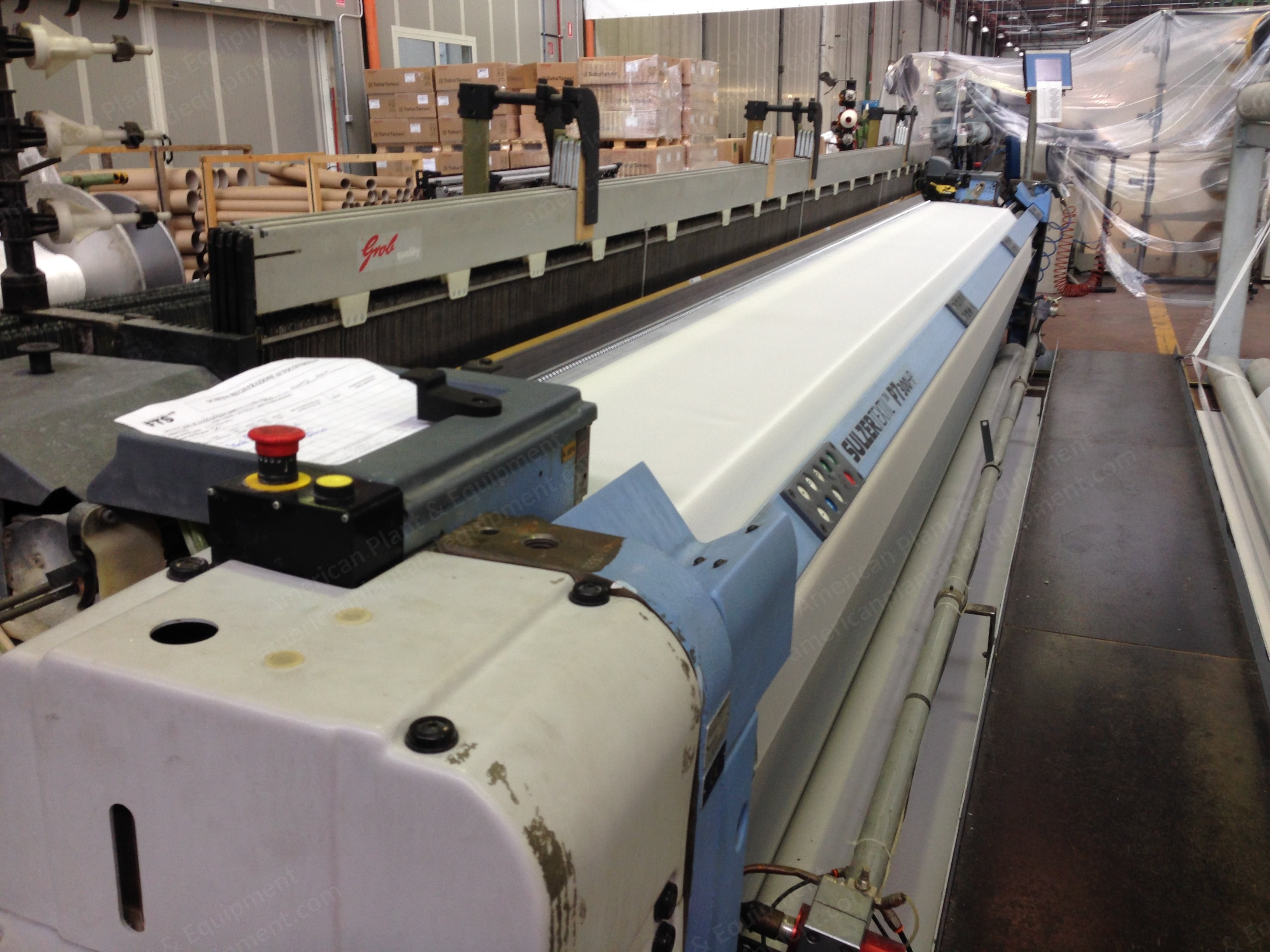 Sulzer, P7300 HP, 2008, Projectile Loom, 5400mm, Willy Grob Batcher