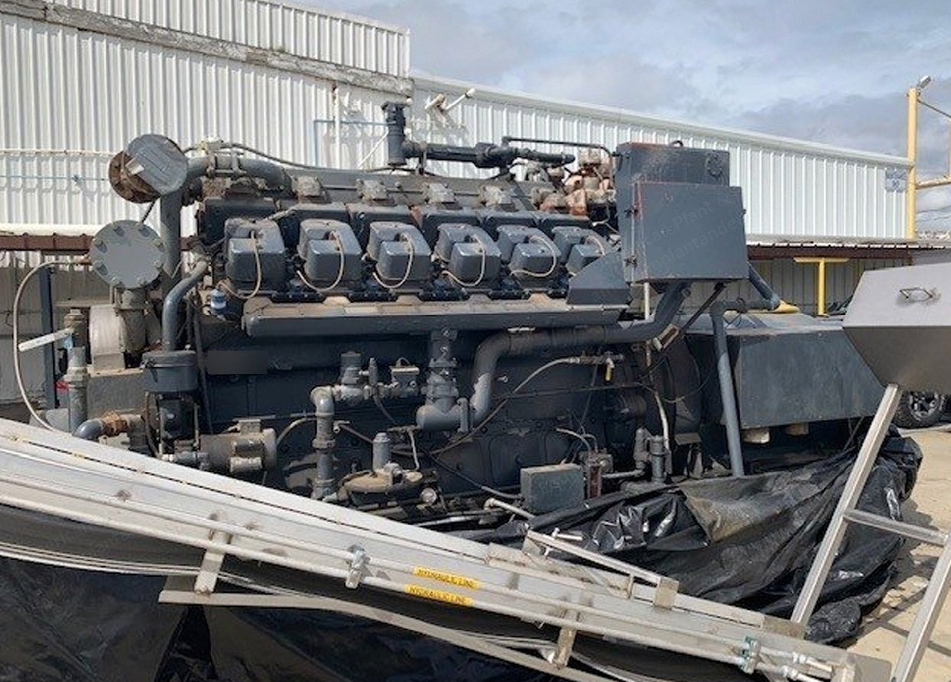 Waukesha, L7042GSI, 1000kW, Natural Gas Generator Set, 480V, 1200 RPM, 5000 Hours