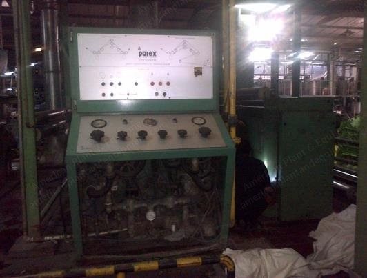 Parex, 5000 MK VII, 1990, Singeing Machine, 1800mm Working Width, 2 Burners, Max Goller Desizing Box