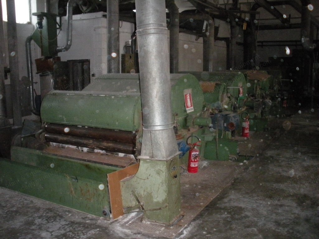 Gamba Tearing Machine, 1500mm to 2000mm, 5 Drums, 1985-1987