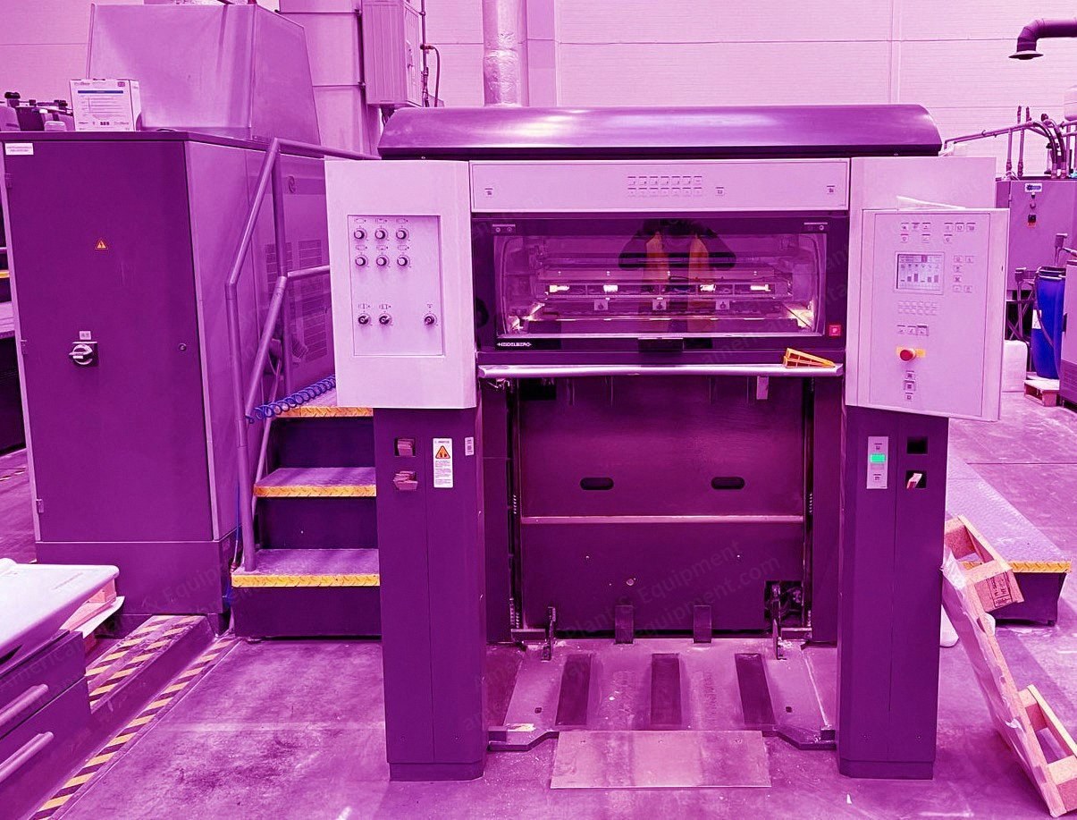 Heidelberg, Speedmaster CD 74 6P3LX2-C, 2005, 520x740mm, 6 Colors, Perfecting 2/4, CP 2000