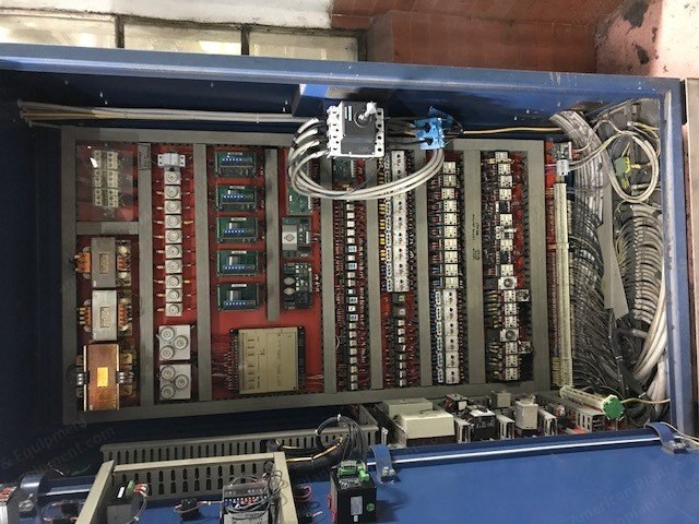 Comintex Continuous Tumbler, 1990, 1800mm Working Width, 2 Chambers, Gas Heated