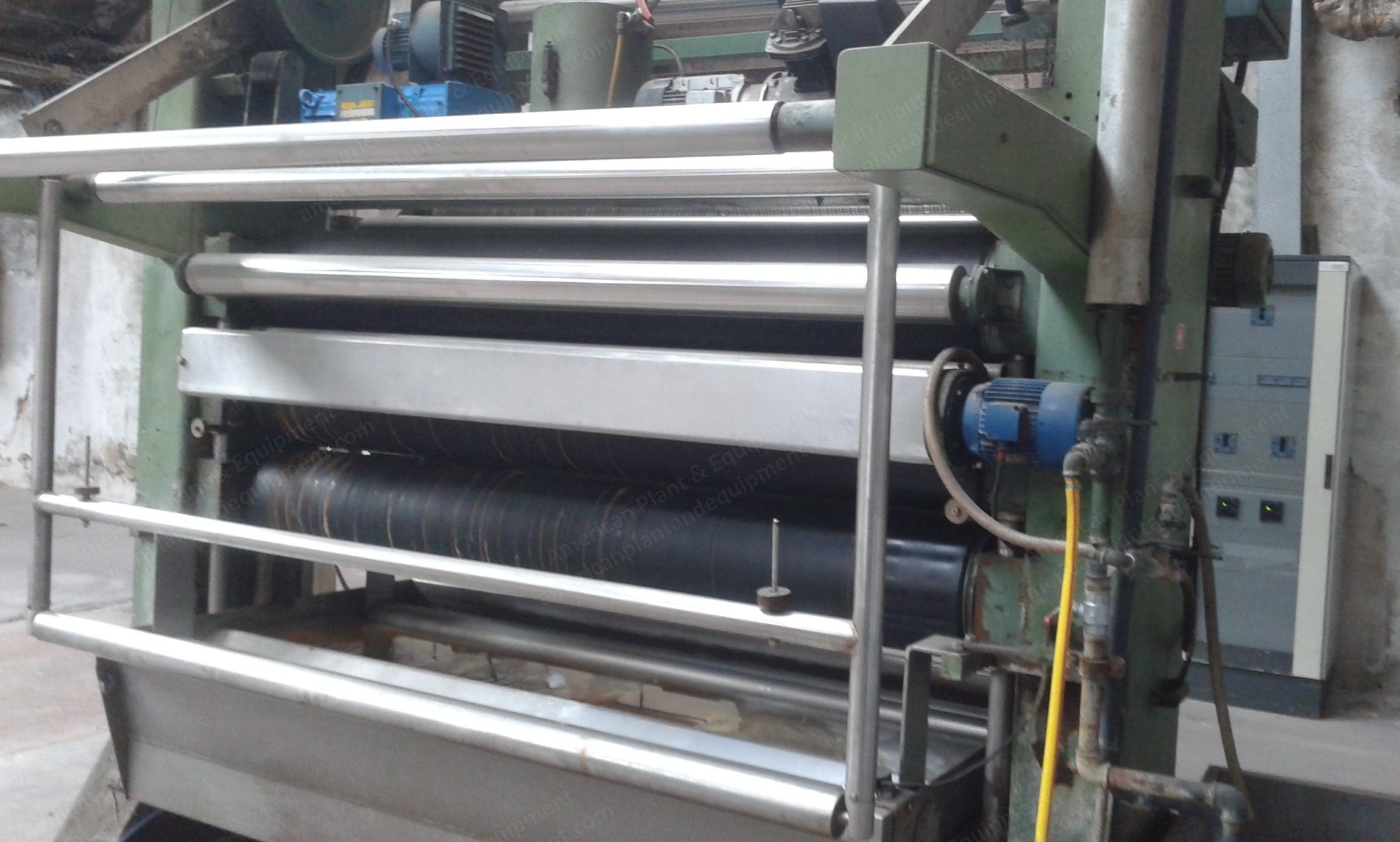 Krantz, K 10, 1982, 2200mm Max Fabric Width, Gas Heated, 4 Chambers, Vertical Pins & Clips Chain