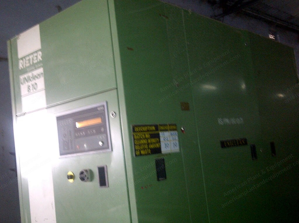 Rieter, B10 Uniclean, Cleaner