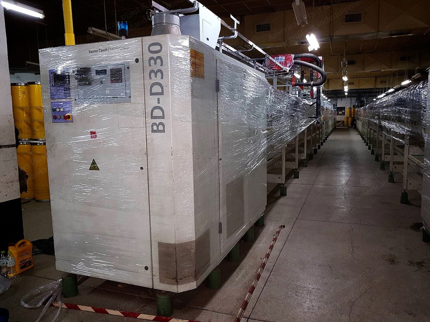 Schlafhorst, BD 330, 2003, 288 Rotors, 170mm Bobbin Cheese, 2 Spincomat Splicers