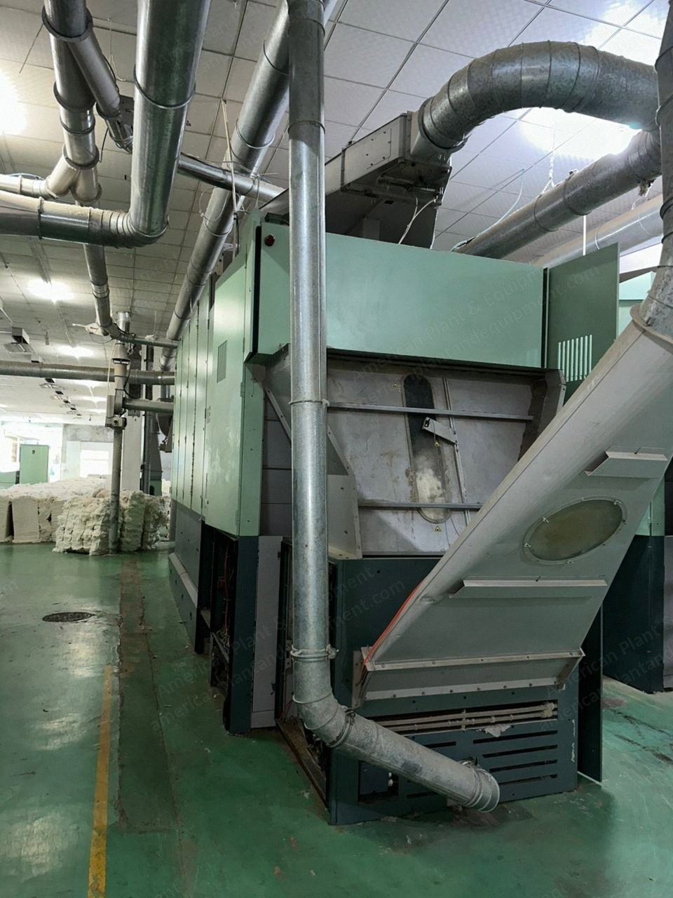 Rieter, Complete Blow Room Line, 2013, with Uniflock A11, Uniclean B12, Unimix B72, Uster Jossi Sorter