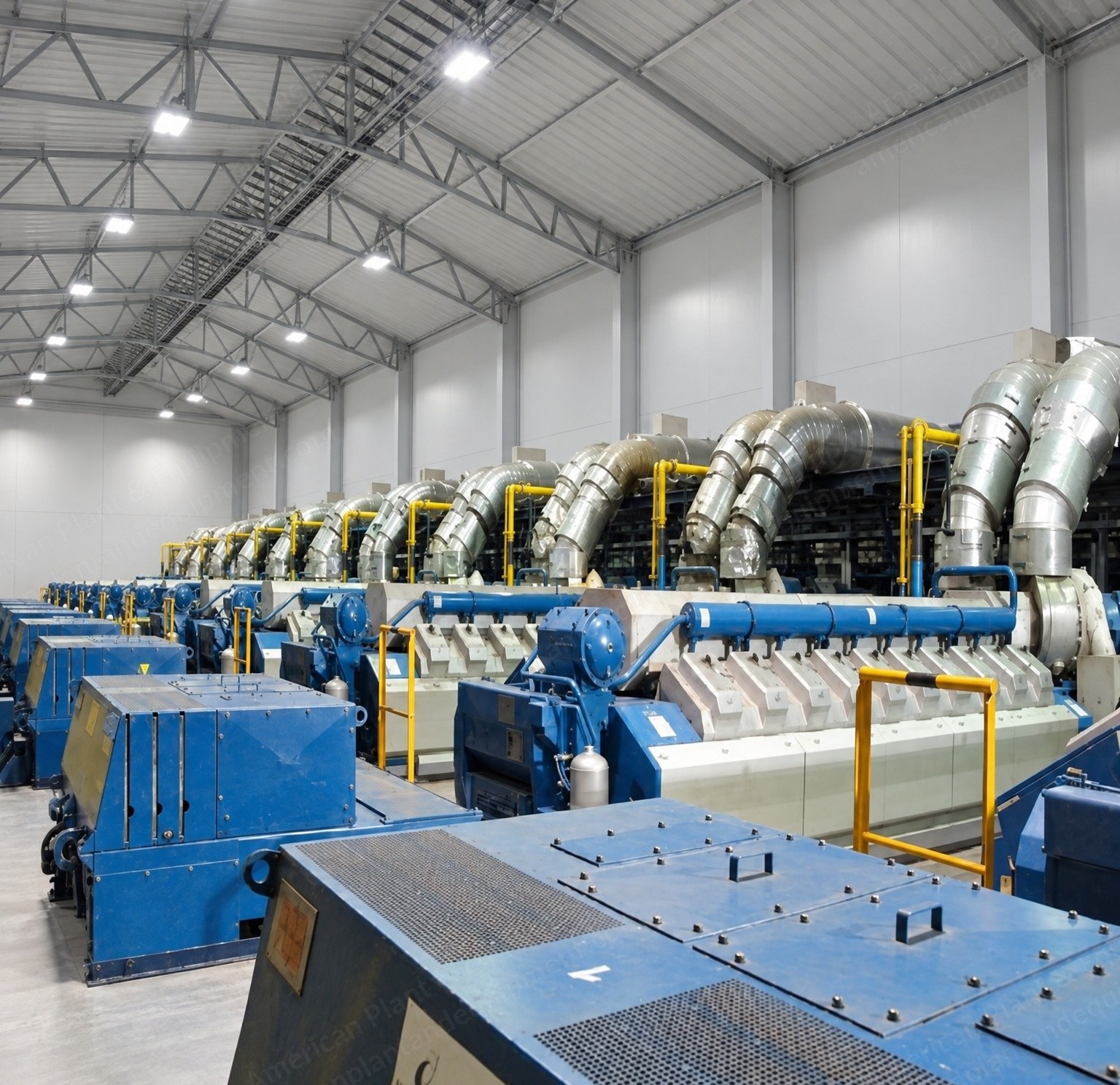 Wartsila, 20V34SG, 2005 to 2012, Natural Gas Generator Sets, 141.18 MW Total, 50 Hz, 11 kV, 16 Units