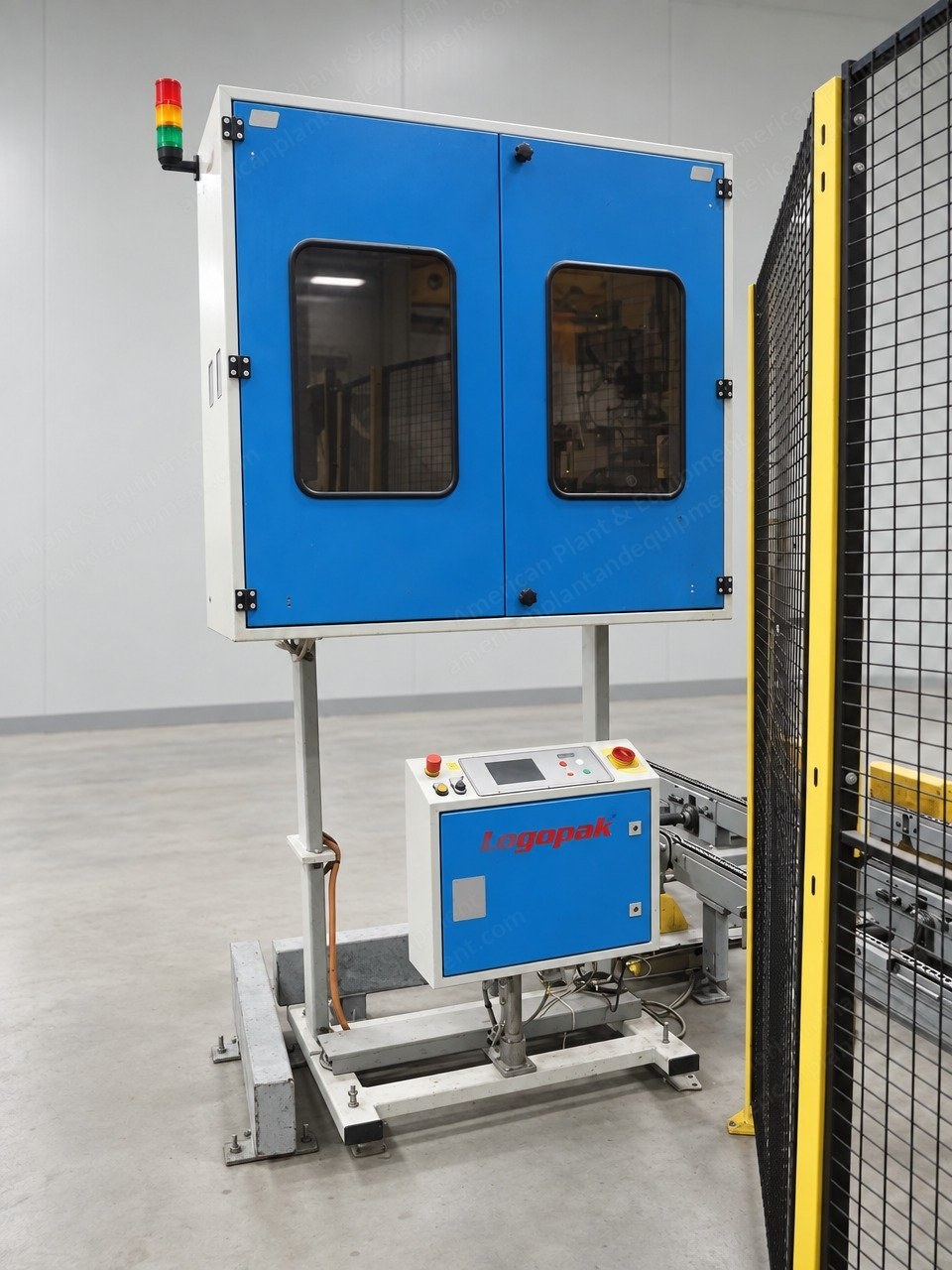 Logopak, LOGOMATIC 920 II PF, 2007, Print-and-Apply Pallet Labeller, 4 labels/min