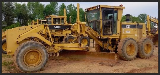 Caterpillar, 140H, 1998, Cat 3306 Turbo Engine, 14 Feet Blade, Front Scarifier