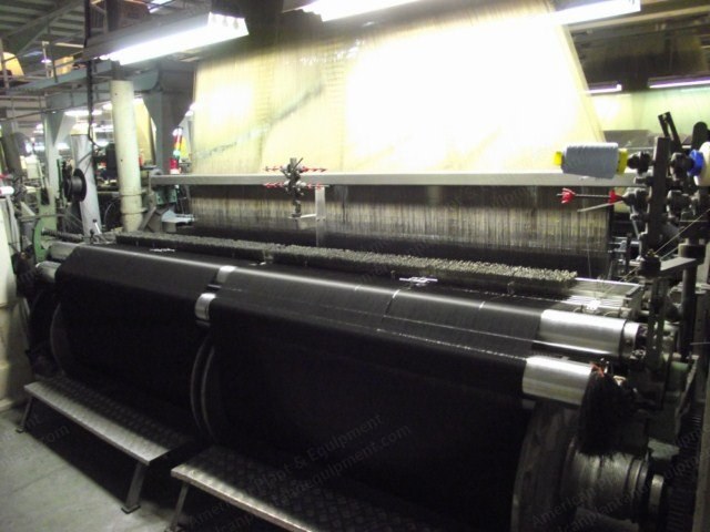 Picanol, Gamma, 1998, 3400mm, Rapier, 8 Colors, Staubli CX 880 Jacquard