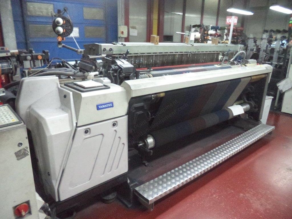Vamatex, P1001 ES, 1996/1997, 2100mm Working Width, 8 Colors, Rapier Looms