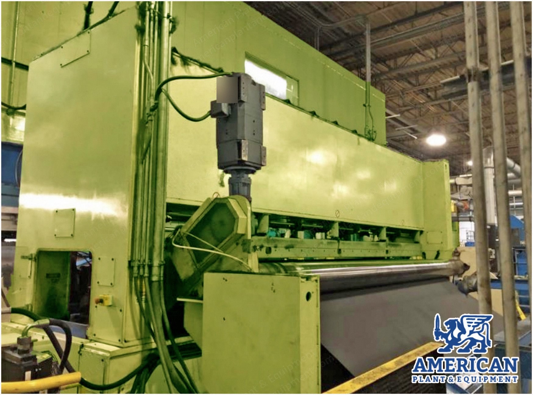 Asselin, A50R-SM2, 2005, Finishing Needle Loom, 5900mm Working Width, Double Board Upstroke