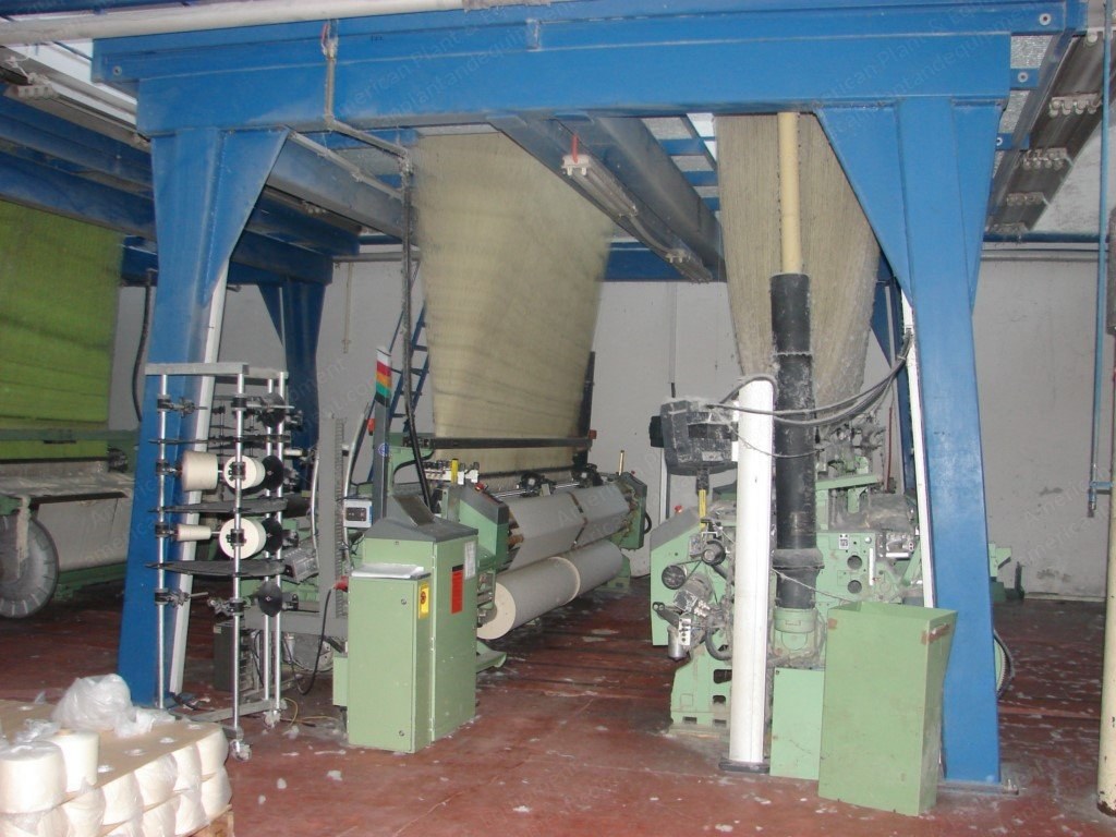 Dornier, Jacquard Looms, 2001 to 2006, Width 2200mm to 3900mm, 4 to 6 Colors